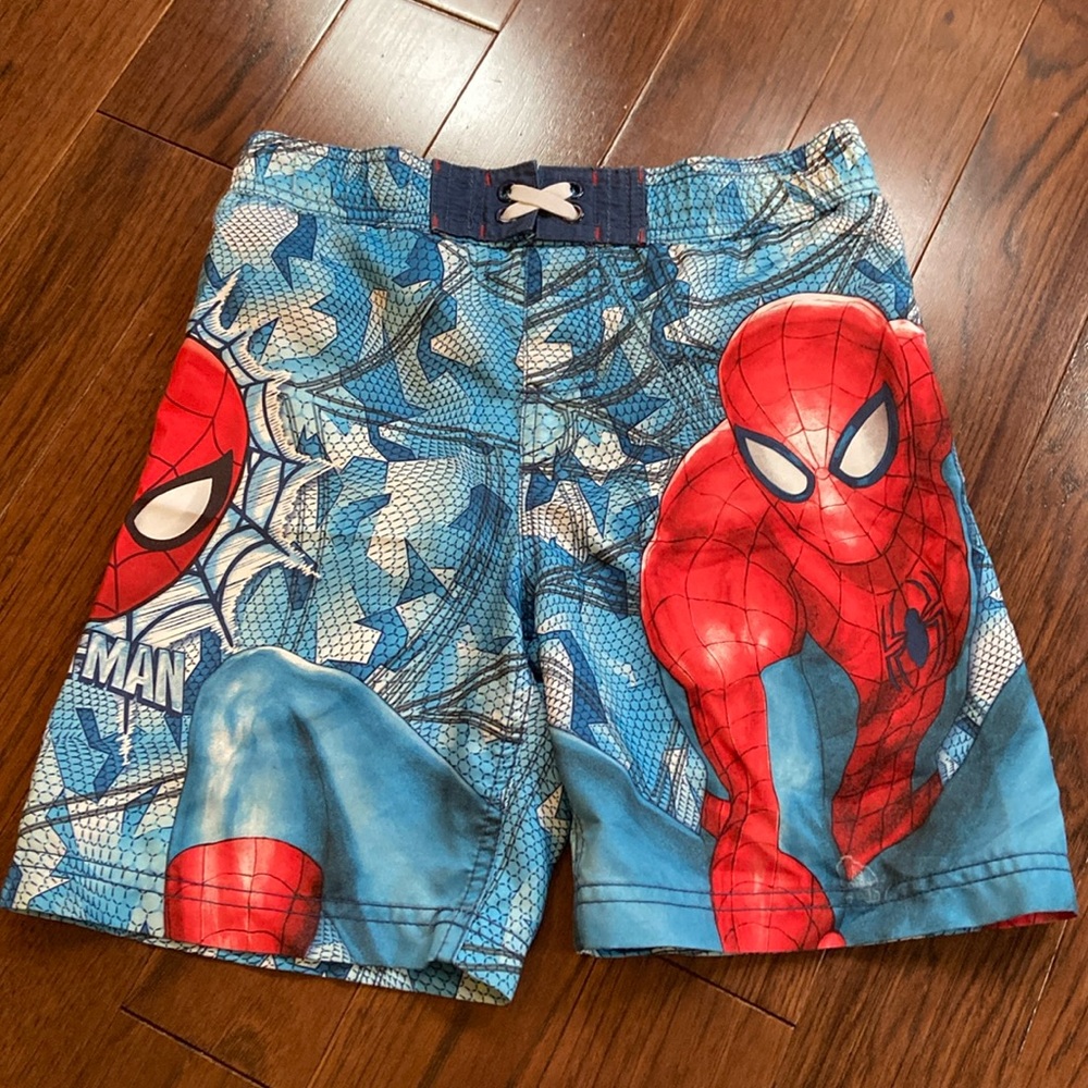 (5 for $25) Marvel kids swim shorts